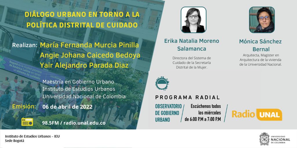 El Sistema Distrital de Cuidado ¿Una visión de ciudad con enfoque de género?