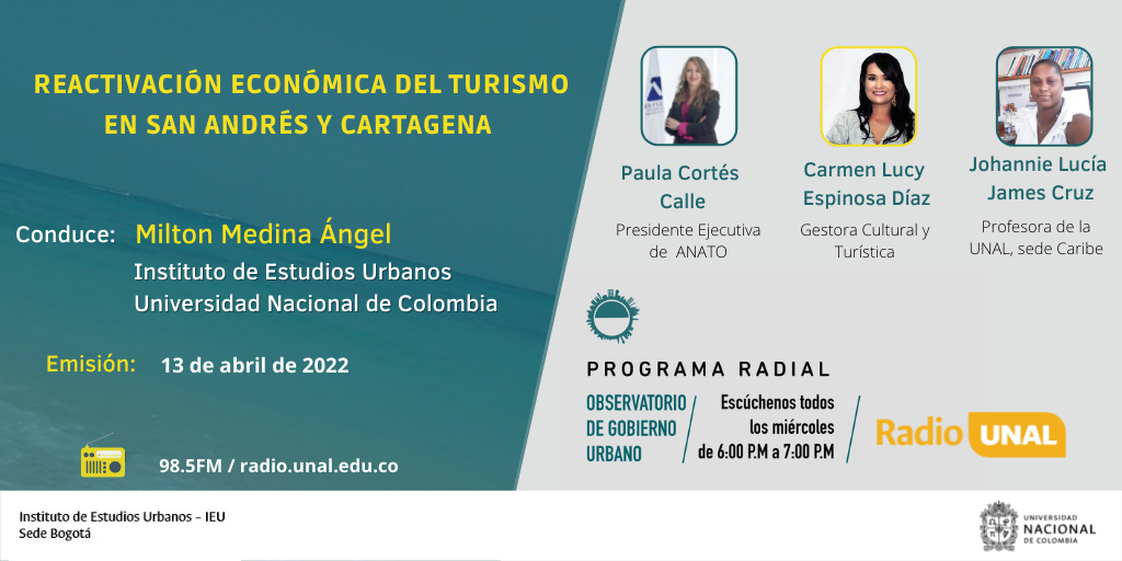 Reactivación del turismo lidera recuperación económica de Cartagena y San Andrés