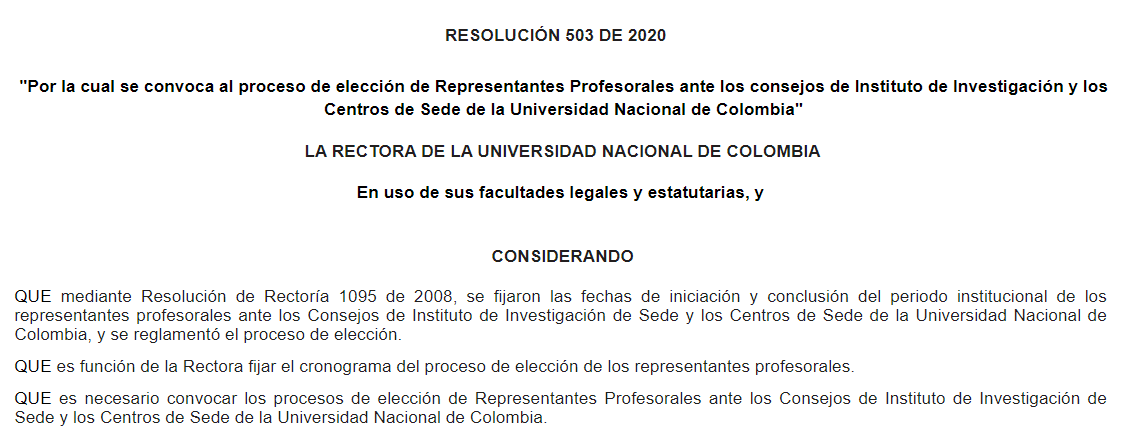 Resolución